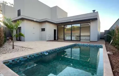 Casa em condomínio fechado com 3 quartos à venda na Estrada Da Limeirinha, Ilha De Roma - Quadra 20 Lote 17, --, Jardim San Marco, Ribeirão Preto