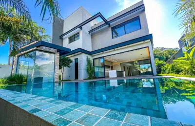 Casa condomínio 5 suítes à venda no condomínio alphaville  iii, 416,90 m², bonfim paulista, zona sul de ribeirão preto