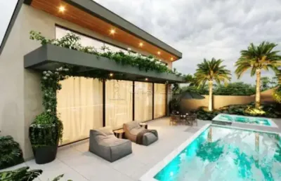 Casa condomínio 3 suítes à venda no condomínio alphaville iii, 349,89 m², bonfim paulista, zona sul de ribeirão preto