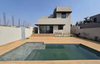 Casa condomínio 4 suítes à venda no condomínio terras de florença, 274 m², vila do golf, zona sul de ribeirão preto
