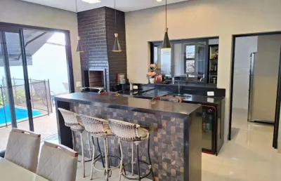 Casa térrea em condomínio de 3 suítes à venda no condomínio terras de siena, 189 m², vila do golf, zona sul de ribeirão preto