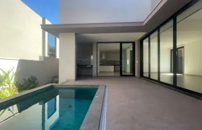 Sobrado em condomínio de 4 suítes para venda e locação no condomínio terras de florença, 258 m², vila do golf, zona sul de ribeirão preto