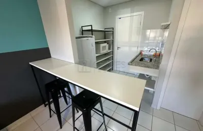 Apartamento kitnet mobiliado ,22,5 m², para alugar no edifício  the spot, iguatemi zona leste de ribeirão preto