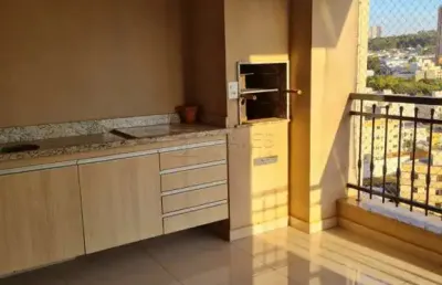 Apartamento de 3 suítes para alugar no edifício elvia duarte valério, 120m², jardim botânico zona sul de ribeirão preto
