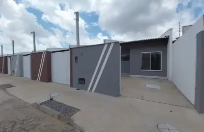 Casas com 02 quartos em nova esperança, parnamirim rn
