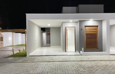 Casas com 2 quartos em condomínio fechado em bela macaíba - macaíba/rn