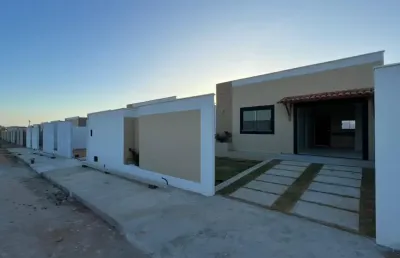 Casas com 02 quartos localizadas em extremoz na zona norte de natal rn