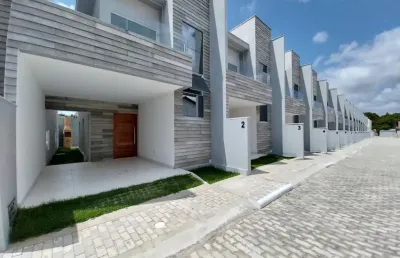 Casa de condomínio com 102m², sendo 2 quartos em emaús, parnamirim rn