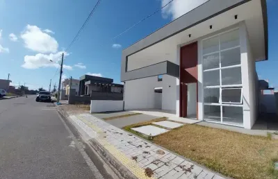 Casa com 115m2 - 03 dormitórios em condomínio fechado - nova esperança, parnamirim rn.