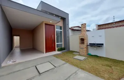 Linda casa com 02 quartos, sendo 01 suíte em nova esperança, parnamirim rn