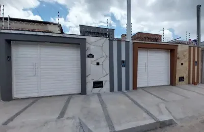 Casa com 02 quartos, sendo 01 suíte em nova esperança, parnamirim rn