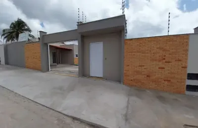 Casas em 2 quartos em condomínio fechado no parque das árvores, parnamirim rn