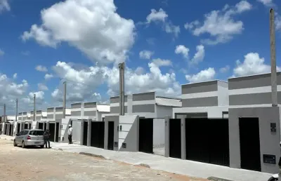Casas semi individuais com 02 quartos, moinho dos ventos, extremoz rn
