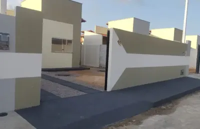 Casa com 2 quartos no loteamento frança, extremoz rn