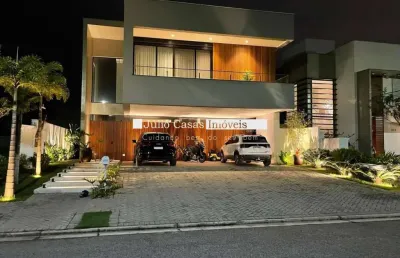 Casa a venda com 3 suítes modulada e mobiliada no alphaville