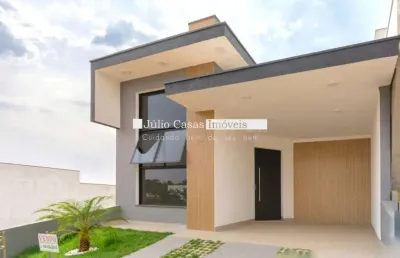 Casa a venda com 3 quartos 2 suítes, 107,00m2 no condomínio villagio ipanema 1 - sorocaba