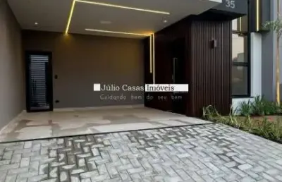 Casa em condomínio fechado com 3 quartos à venda no Jardim Villagio Milano, Sorocaba 