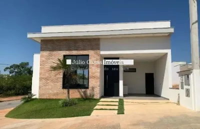 Casa à venda com 03 quartos, 3 suítes 165m² no condomínio villagio wanel - sorocaba/sp
