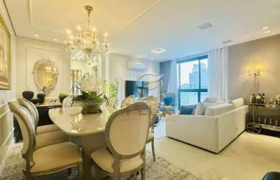 Venda: apartamento de alto padrão semimobiliado com 2 suítes - centro - itajaí/sc