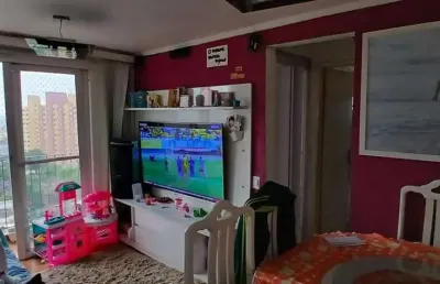 Apartamento para venda em são paulo, jardim vergueiro (sacomã), 2 dormitórios, 1 banheiro, 1 vaga