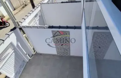 Sobrado novo-casa 2 dormitórios-guarujá-vitória park