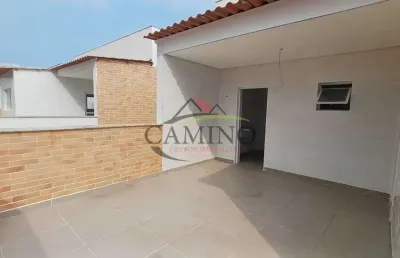 Sobrado novo astúrias - 3 dormitórios com suíte - pronto para morar