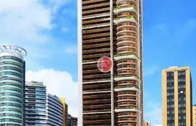 Apartamento com 4 dormitórios à venda, 400 m² por r$ 7.940.000,00 - meireles - fortaleza/ce