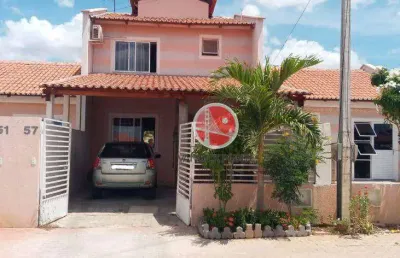 Casa com 2 dormitórios à venda, 150 m² - croatá - são gonçalo do amarante/ce