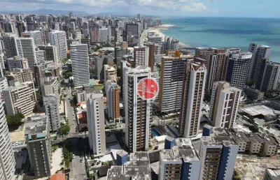 Apartamento com 3 dormitórios à venda, 172 m² por r$ 850.000,00 - meireles - fortaleza/ce