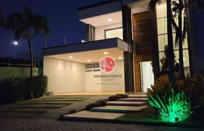 Casa com 4 dormitórios para alugar, 235 m² por r$ 13.900,00/mês - bairro cidade alpha - eusébio/ce