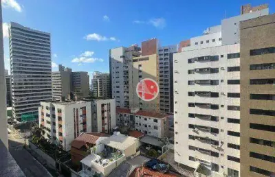 Apartamento com 3 dormitórios à venda, 133 m² por r$ 800.000,00 - meireles - fortaleza/ce