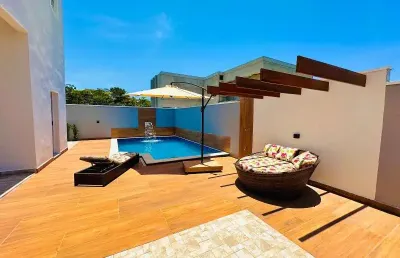 Casa alto padrão no residencial bosque três marias - peruíbe