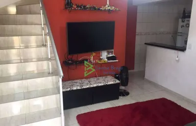 Sobrado com 2 dormitórios à venda, 76 m² por r$ 307.000 - jardim são joão (jaraguá) - são paulo/sp