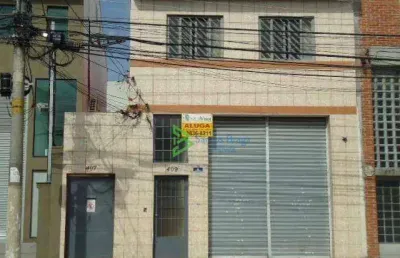 Galpão para alugar, 262 m² por r$ 7.800/mês - vila anastácio - são paulo/sp
