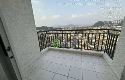 Apartamento com 2 dormitórios à venda, 58 m² por r$ 300.000,00 - areia branca - santos/sp