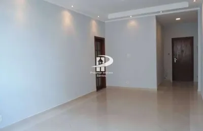 Apartamento condomínio com 3 quartos, josé menino - santos