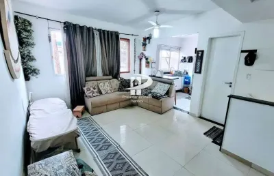 Casa em condomínio fechado com 2 quartos à venda na Rua Barão de Ramalho, 01, Macuco, Santos