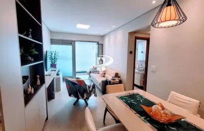 Ap234 - seu refúgio com vista ao mar na aparecida – apartamento 2 quartos