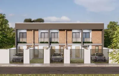 Magnífica casa à venda em joinville-sc, vila nova: 3 quartos, 1 suíte, 2 salas, 1 banheiro, 1 vaga, 90m². venha conferir!