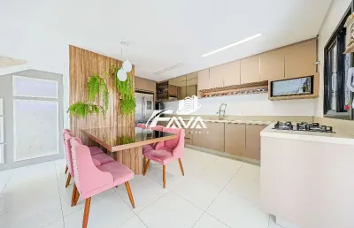 Casa em condomínio fechado 2 pavimentos, exclusividade no melhor do xaxim!