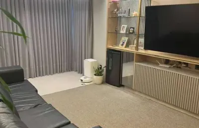 Apartamento mobiliado ao lado do shopping flamboyant com 3 quartos