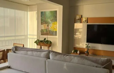 Apartamento 3 suítes plenas, varanda com churrasqueira, área de lazer, próx parque cascavel