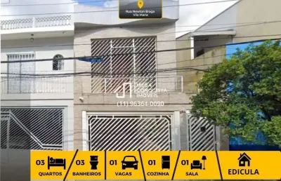Oportunidade na vila maria baixa: casa com suíte e 151m²