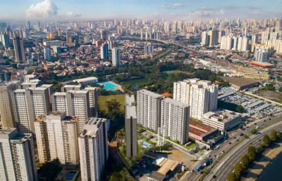 Apartamento 02 dormitorios com vaga e varanda - parque são jorge