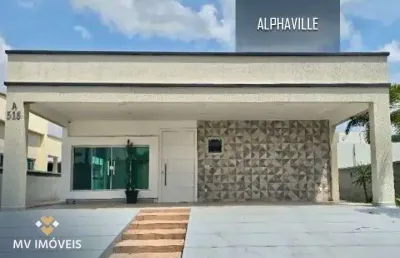 Casa no cond. alphaville - maracacuera (icoaraci) - belém/pa