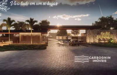 Terreno em condomínio a venda no ecopark sunset no residencial ecopark sunset em caçapava