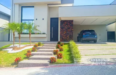 Casa em condomínio a venda no ecopark bourbon em caçapava