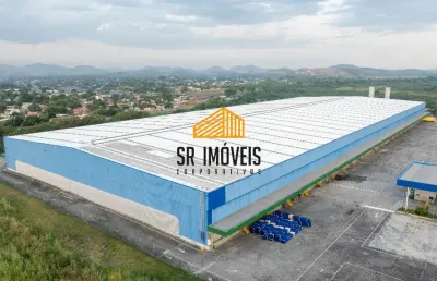 Galpão para alugar de 1200 metros quadrados em condomínio logístico em duque de caxias - rj