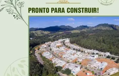 Terreno com 409 m2 no condomínio fechado recanto da são vicente
