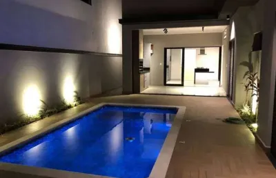 Casa de condomínio para venda tem 181 metros quadrados com 3 quartos